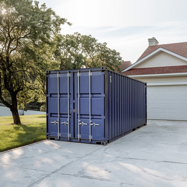 our residential storage containers are equipped with heavy-duty locks and reinforced steel construction for maximum security