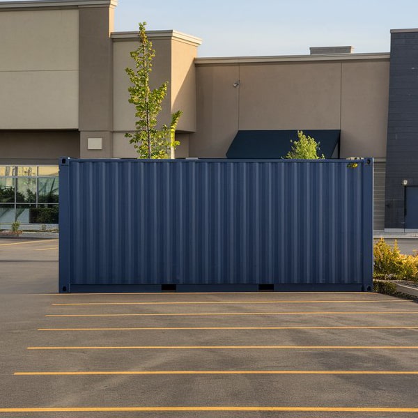 there are no specific restrictions on what can be stored in our commercial storage containers